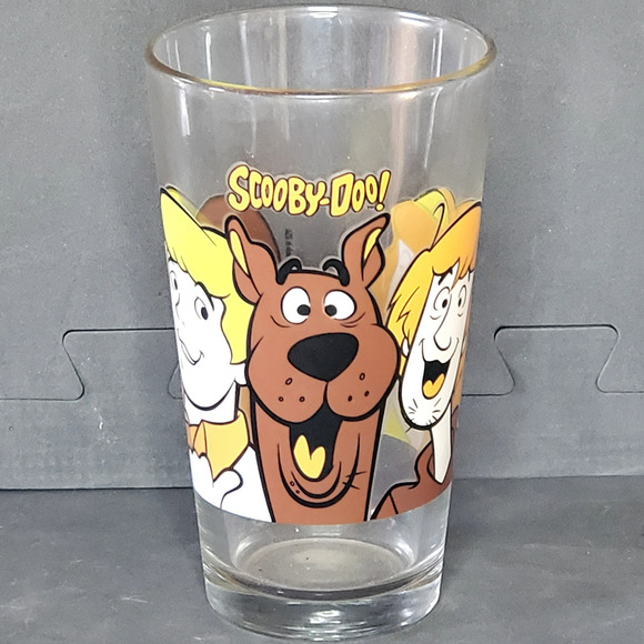 ICUP Inc Scooby Doo & Shaggy Hanna Barbera 16oz Drinking Glass Tumbler Collector - Picture 1 of 7